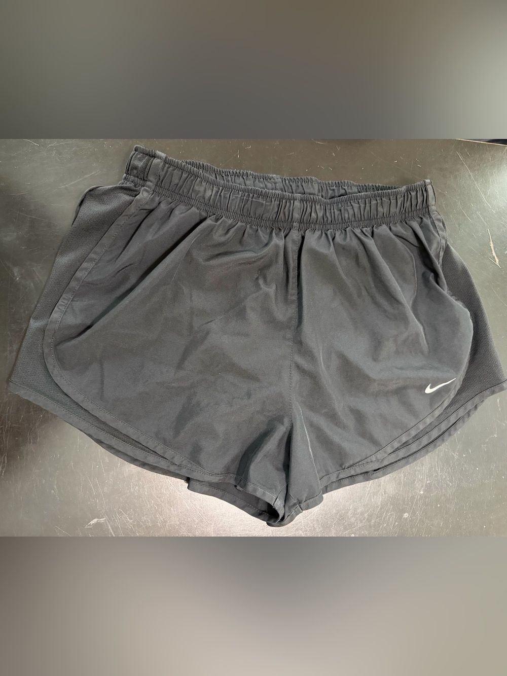 Nike Women’s Black Elastic-Waist Running Shorts